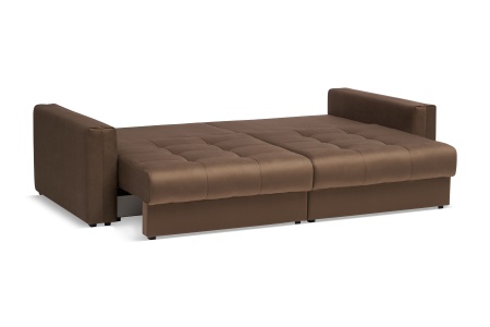 Диван тик-так Монарх коричневый